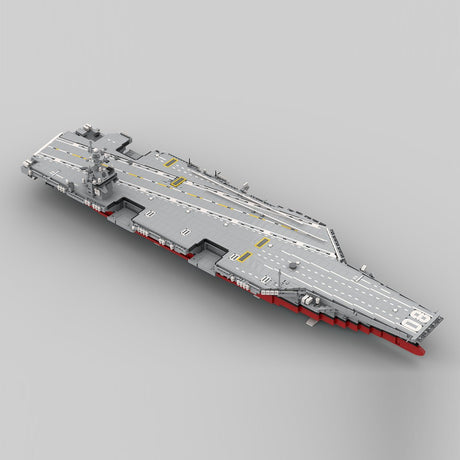 MOC - 241814 USS Enterprise (CVN - 80) Klemmbausteine - LesDiy - Klemmbausteine