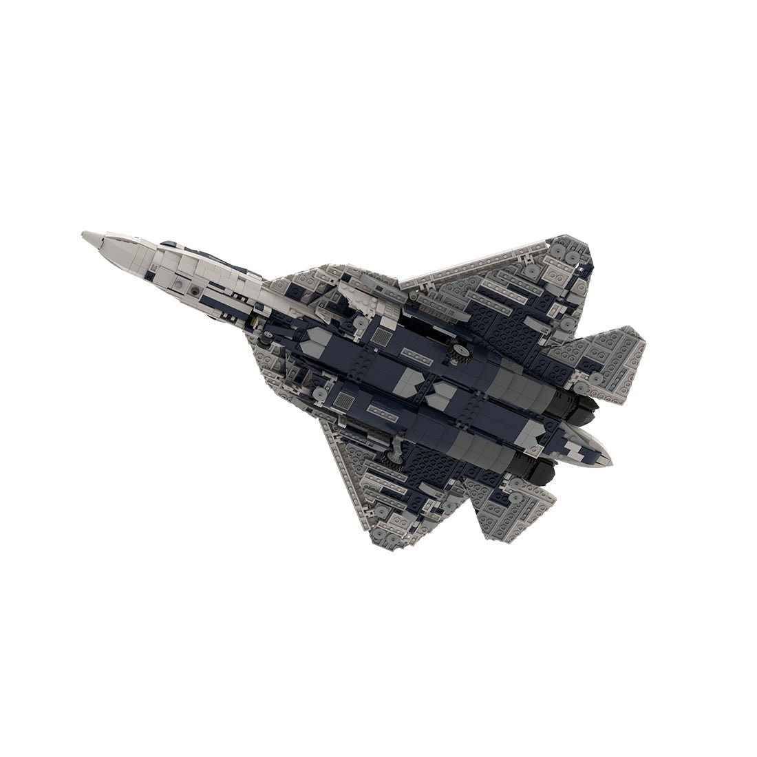 MOC - 241925 Sukhoi | SU - 57 Felon - 1:35 Scale (v1.5) Klemmbausteine - LesDiy - Klemmbausteine