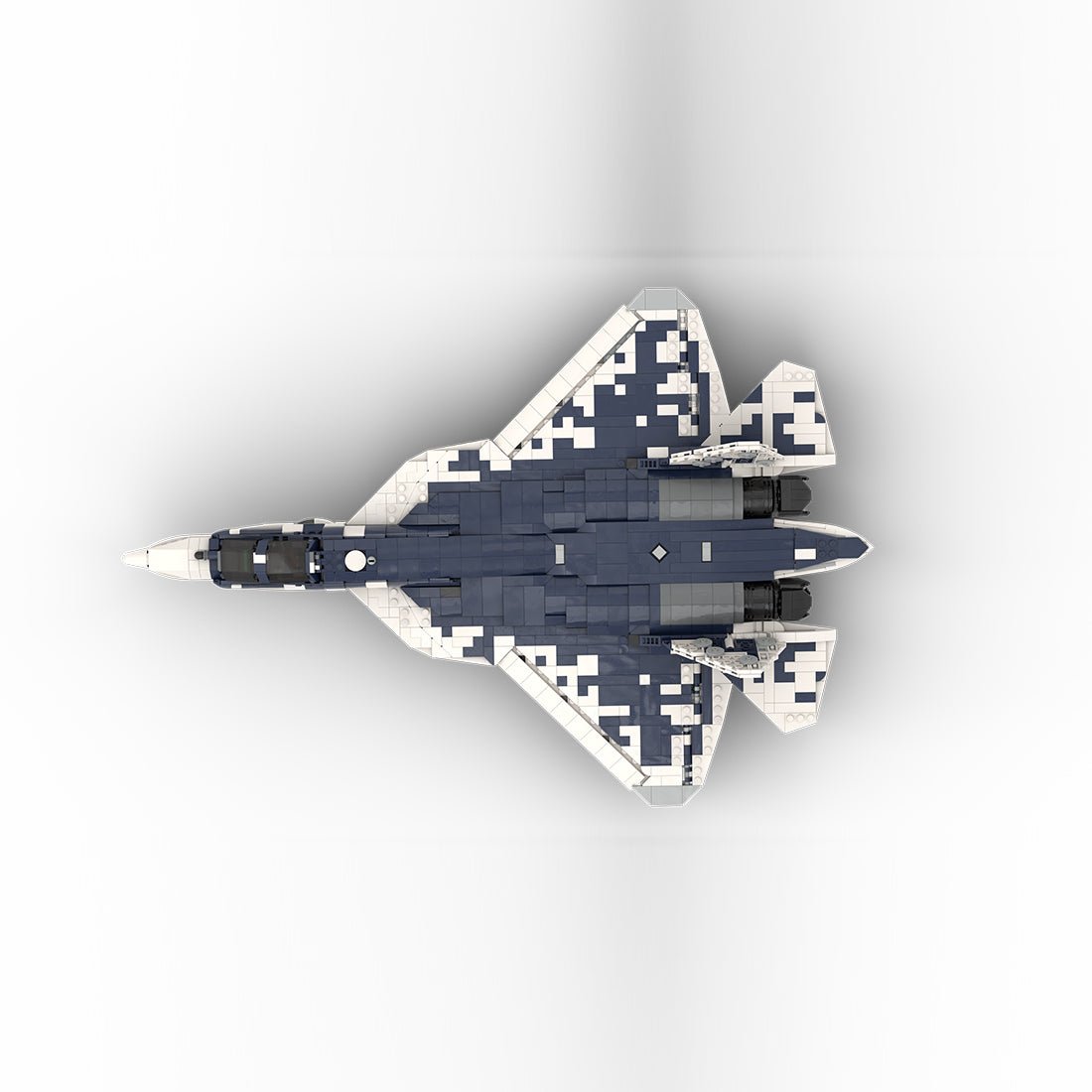 MOC - 241925 Sukhoi | SU - 57 Felon - 1:35 Scale (v1.5) Klemmbausteine - LesDiy - Klemmbausteine