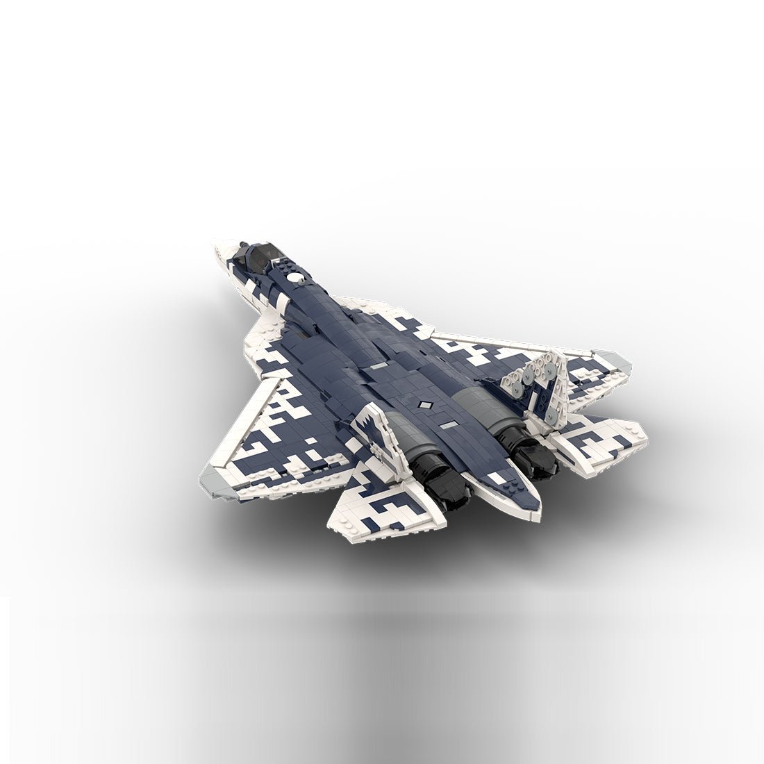 MOC - 241925 Sukhoi | SU - 57 Felon - 1:35 Scale (v1.5) Klemmbausteine - LesDiy - Klemmbausteine