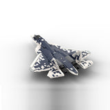 MOC - 241925 Sukhoi | SU - 57 Felon - 1:35 Scale (v1.5) Klemmbausteine - LesDiy - Klemmbausteine