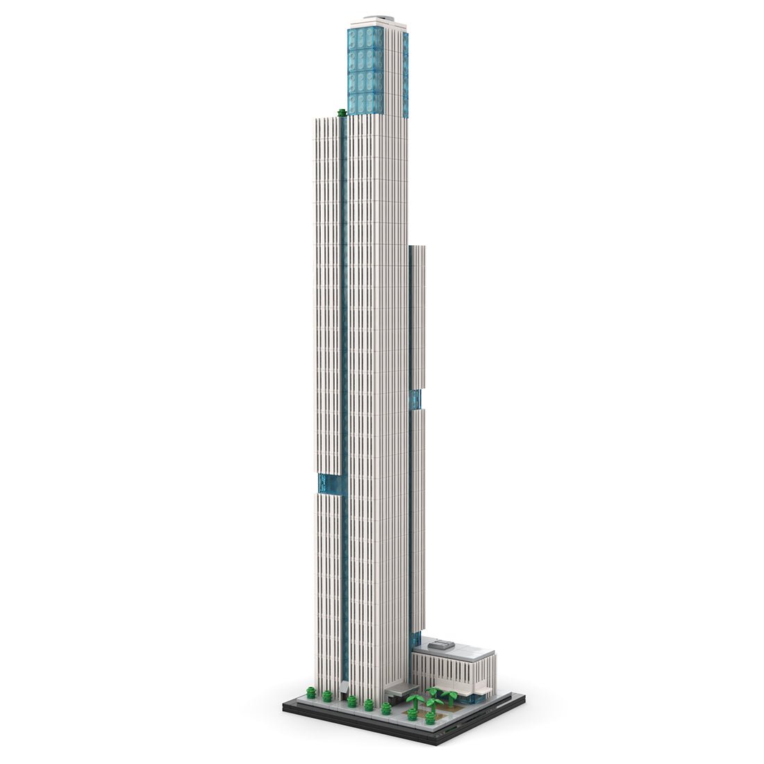 MOC - 241968 Tower 1 at Nanjing Financial City II 1:800 Klemmbausteine - LesDiy - Klemmbausteine