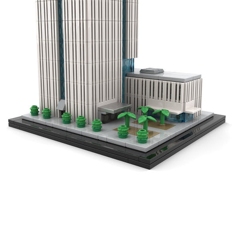 MOC - 241968 Tower 1 at Nanjing Financial City II 1:800 Klemmbausteine - LesDiy - Klemmbausteine