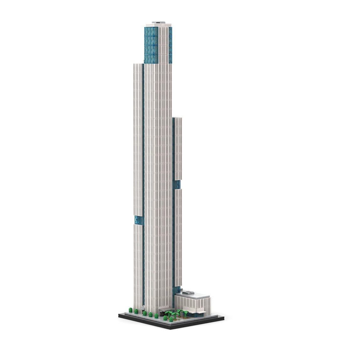 MOC - 241968 Tower 1 at Nanjing Financial City II 1:800 Klemmbausteine - LesDiy - Klemmbausteine