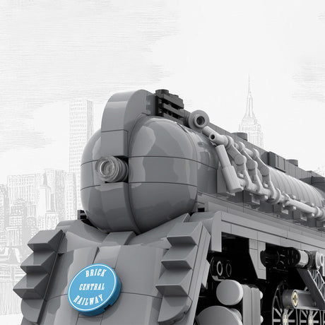 MOC - 242027 Hudson Streamliner Klemmbausteine - LesDiy - Klemmbausteine