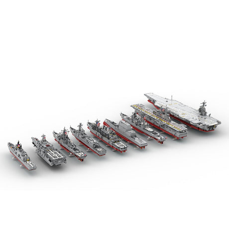 MOC - 242144 United States Navy Klemmbausteine - LesDiy - Klemmbausteine