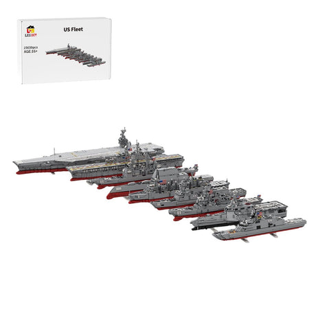 MOC - 242144 United States Navy Klemmbausteine - LesDiy - Klemmbausteine