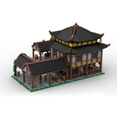 MOC - 242286 Age of Empires - Town Center (East Asian) Klemmbausteine - LesDiy - Klemmbausteine