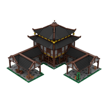 MOC - 242286 Age of Empires - Town Center (East Asian) Klemmbausteine - LesDiy - Klemmbausteine