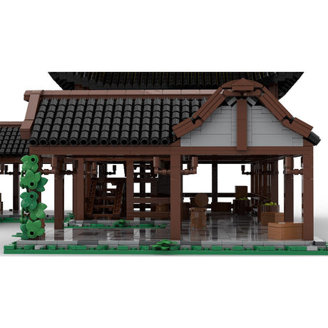 MOC - 242286 Age of Empires - Town Center (East Asian) Klemmbausteine - LesDiy - Klemmbausteine