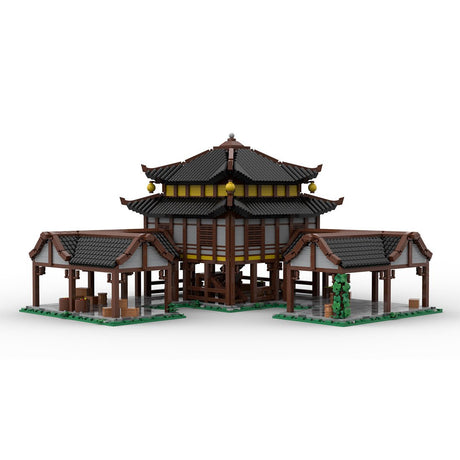MOC - 242286 Age of Empires - Town Center (East Asian) Klemmbausteine - LesDiy - Klemmbausteine