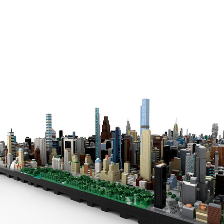 MOC - 243095 1/2000 Scale Midtown Manhattan - New York City Klemmbausteine - LesDiy - Klemmbausteine