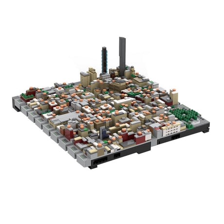 MOC - 243095 1/2000Scale NYC - Midtown Manhattan Flatiron District Klemmbausteine - LesDiy - Klemmbausteine