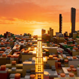 MOC - 243095 1/2000Scale NYC - Midtown Manhattan Flatiron District Klemmbausteine - LesDiy - Klemmbausteine