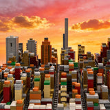 MOC - 243095 1/2000Scale NYC - Midtown Manhattan Garment District Klemmbausteine - LesDiy - Klemmbausteine