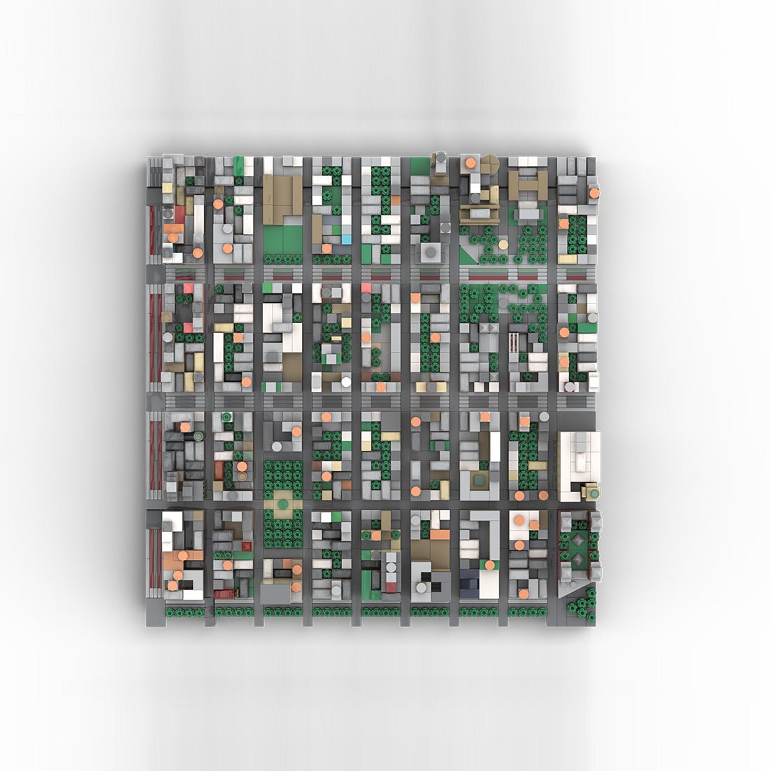 MOC - 243095 1/2000Scale NYC - Midtown Manhattan Gramercy Klemmbausteine - LesDiy - Klemmbausteine