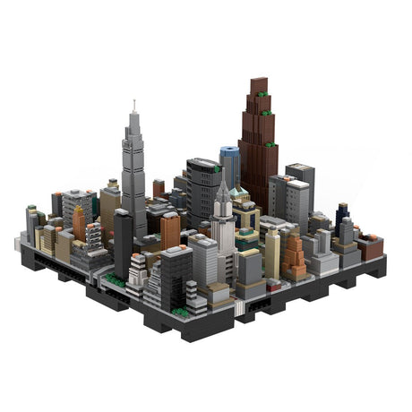 MOC - 243095 1/2000Scale NYC - Midtown Manhattan GrandCentral Klemmbausteine - LesDiy - Klemmbausteine