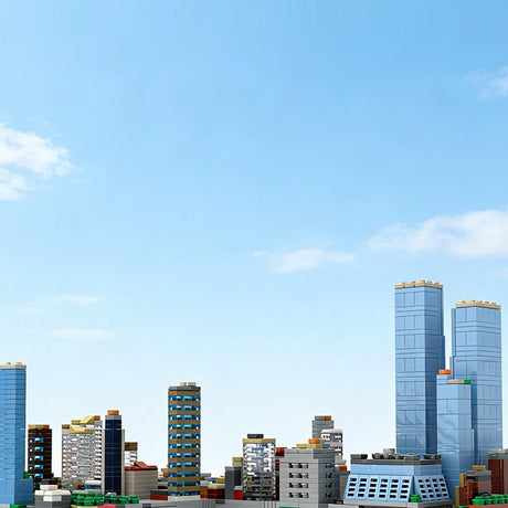 MOC - 243095 1/2000Scale NYC - Midtown Manhattan Hudson Yards Area Klemmbausteine - LesDiy - Klemmbausteine