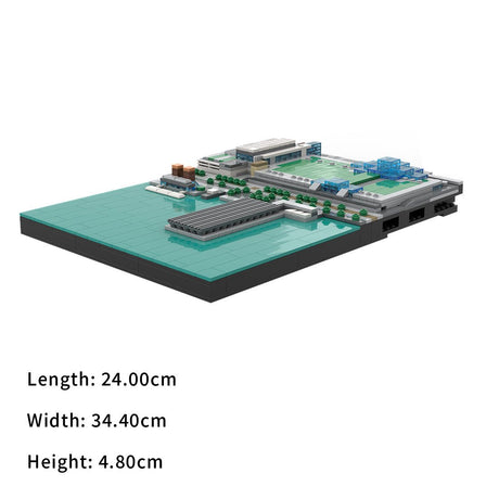 MOC - 243095 1/2000Scale NYC - Midtown Manhattan Javits Center Klemmbausteine - LesDiy - Klemmbausteine