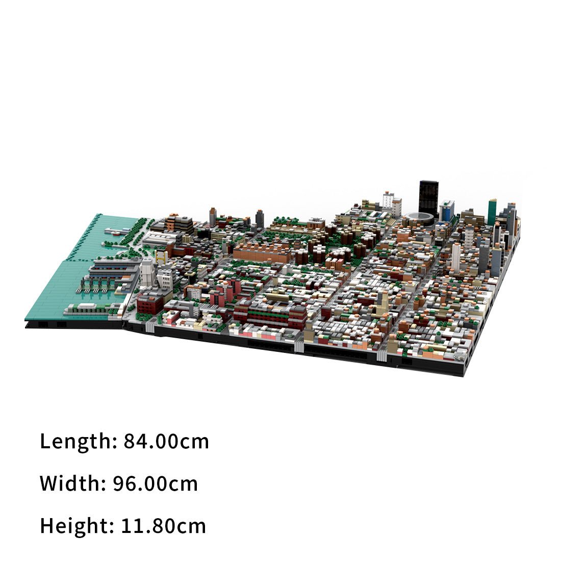 MOC - 243095 NYC - Midtown Manhattan Chelsea Klemmbausteine - LesDiy - Klemmbausteine