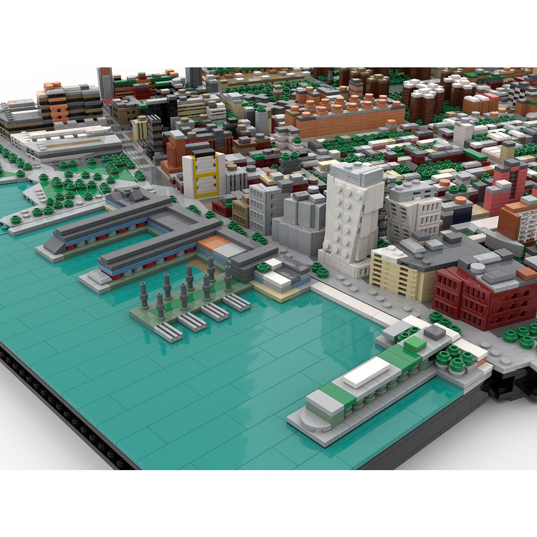 MOC - 243095 NYC - Midtown Manhattan Chelsea Klemmbausteine - LesDiy - Klemmbausteine