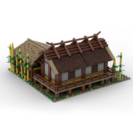 MOC - 244586 Age of Empires - Stable (East Asian) Klemmbausteine - LesDiy - Klemmbausteine