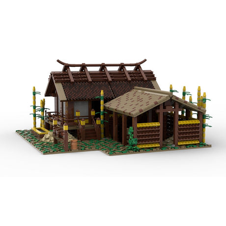 MOC - 244586 Age of Empires - Stable (East Asian) Klemmbausteine - LesDiy - Klemmbausteine