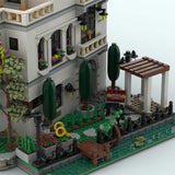 MOC - 245814 Riviera Courtyard Manor Klemmbausteine - LesDiy - Klemmbausteine