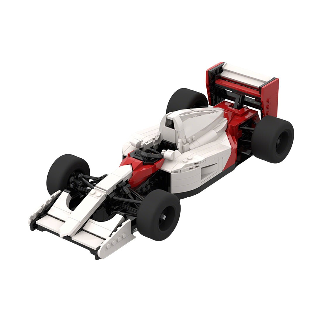 MOC - 247636 McLaren MP4/6 - working V12 Klemmbausteine - LesDiy - Klemmbausteine