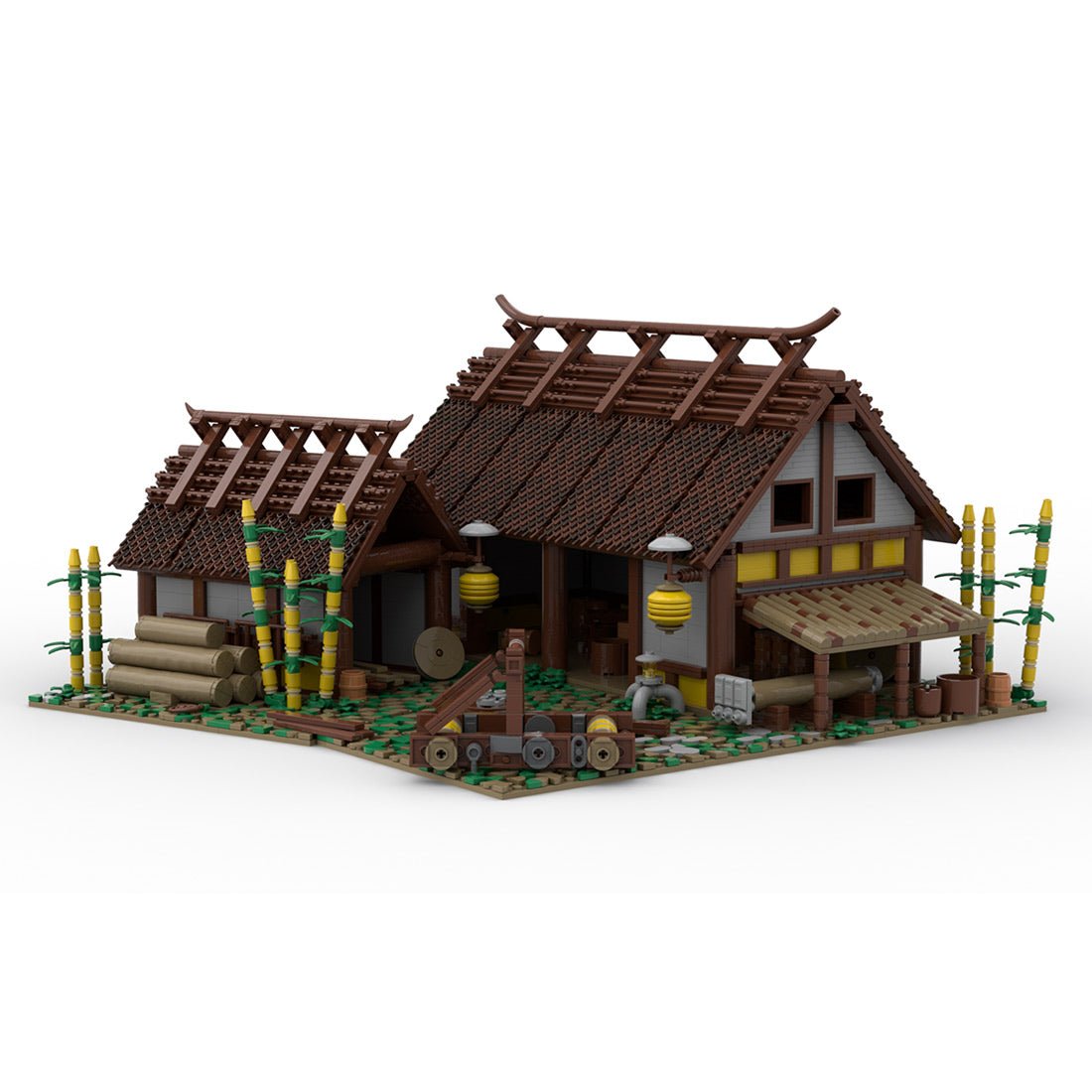 MOC - 248177 Age of Empires - Siege Workshop (East Asian) Klemmbausteine - LesDiy - Klemmbausteine