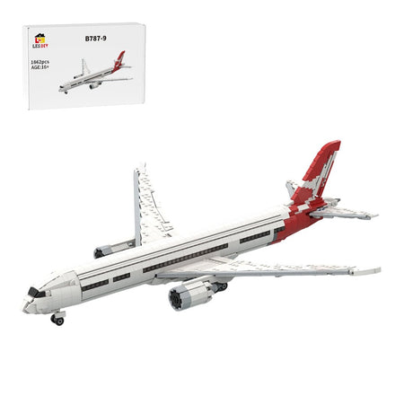 MOC-248342 Boeing 787-9 Dreamliner - Qantas Livery 1:100 Klemmbausteine-LesDiy-Klemmbausteine