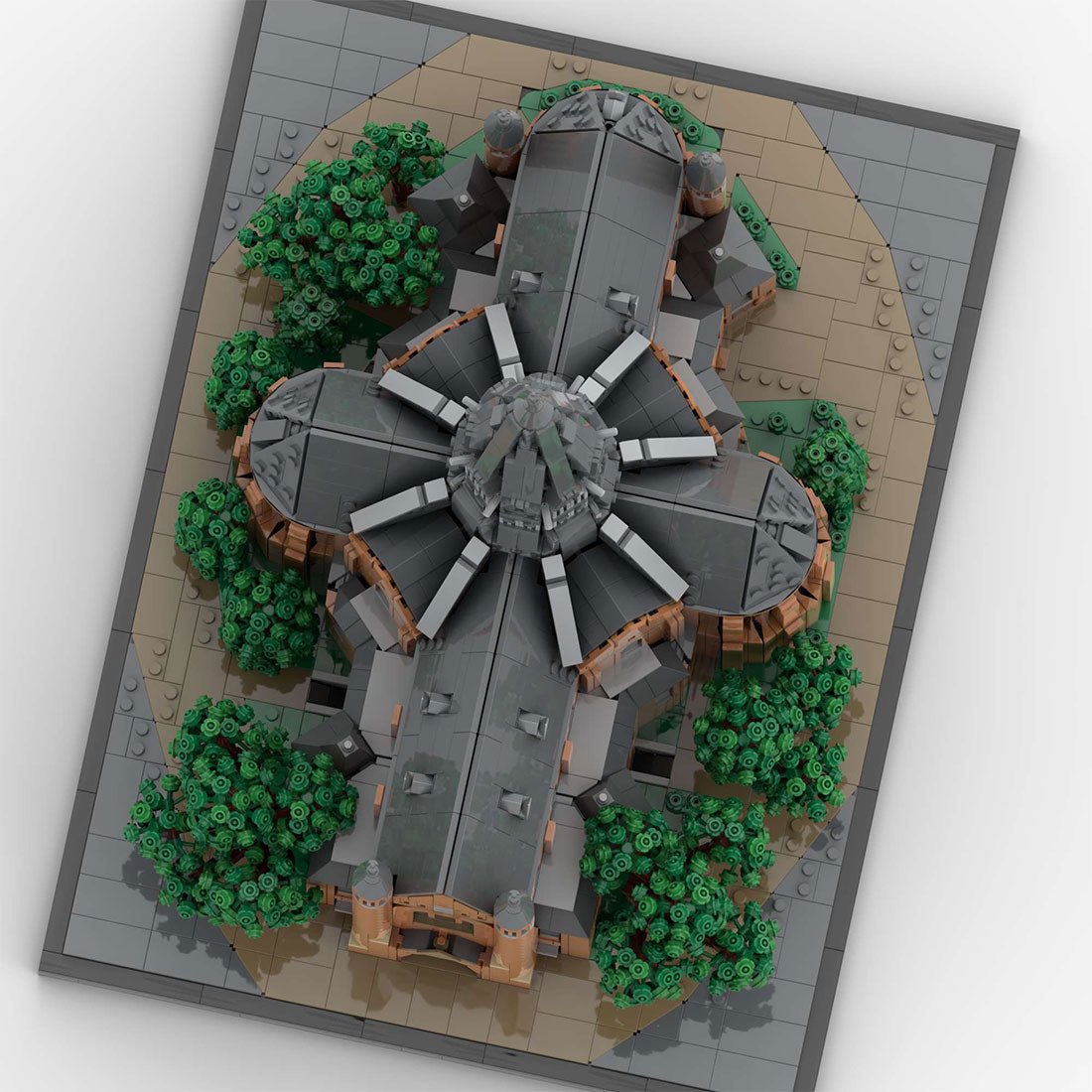 MOC - 248825 Vondelkerk Klemmbausteine - LesDiy - Klemmbausteine