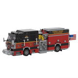 MOC-249670 2021 Pierce Arrow XT Fire Engine Sierra Madre Klemmbausteine-LesDiy-Klemmbausteine