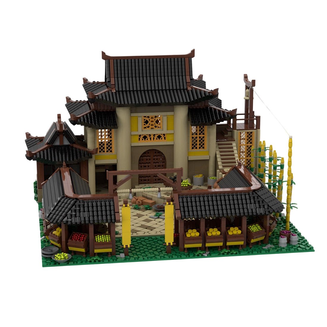 MOC - 250775 Age of Empires - Market (East Asian）Klemmbausteine - LesDiy - Klemmbausteine