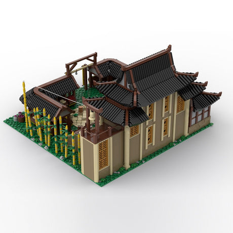 MOC - 250775 Age of Empires - Market (East Asian）Klemmbausteine - LesDiy - Klemmbausteine