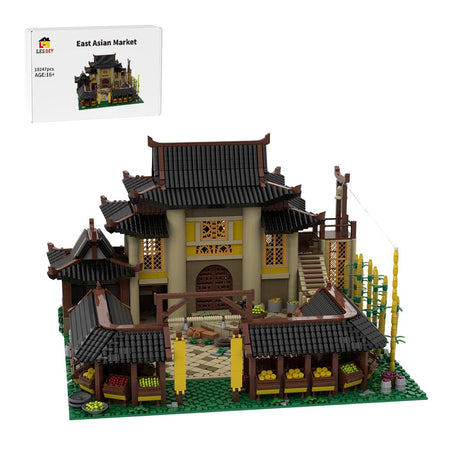 MOC - 250775 Age of Empires - Market (East Asian）Klemmbausteine - LesDiy - Klemmbausteine