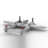 MOC - 251662 P - 38L Lightning 1:35 scale model Klemmbausteine - LesDiy - Klemmbausteine