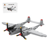 MOC - 251662 P - 38L Lightning 1:35 scale model Klemmbausteine - LesDiy - Klemmbausteine