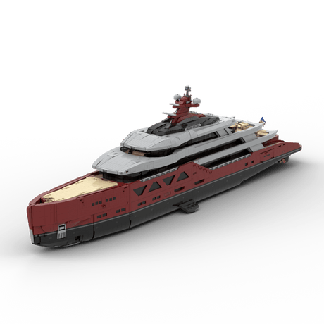 MOC - 254412 VELETTA Superyacht Klemmbausteine - LesDiy - Klemmbausteine