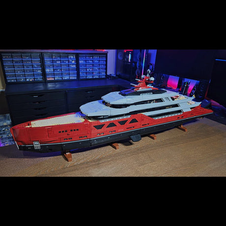 MOC - 254412 VELETTA Superyacht Klemmbausteine - LesDiy - Klemmbausteine