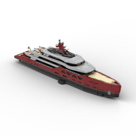 MOC - 254412 VELETTA Superyacht Klemmbausteine - LesDiy - Klemmbausteine