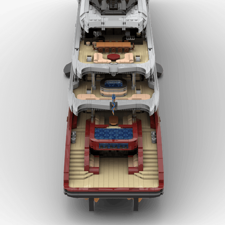 MOC - 254412 VELETTA Superyacht Klemmbausteine - LesDiy - Klemmbausteine