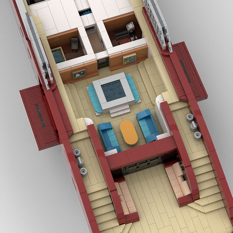 MOC - 254412 VELETTA Superyacht Klemmbausteine - LesDiy - Klemmbausteine