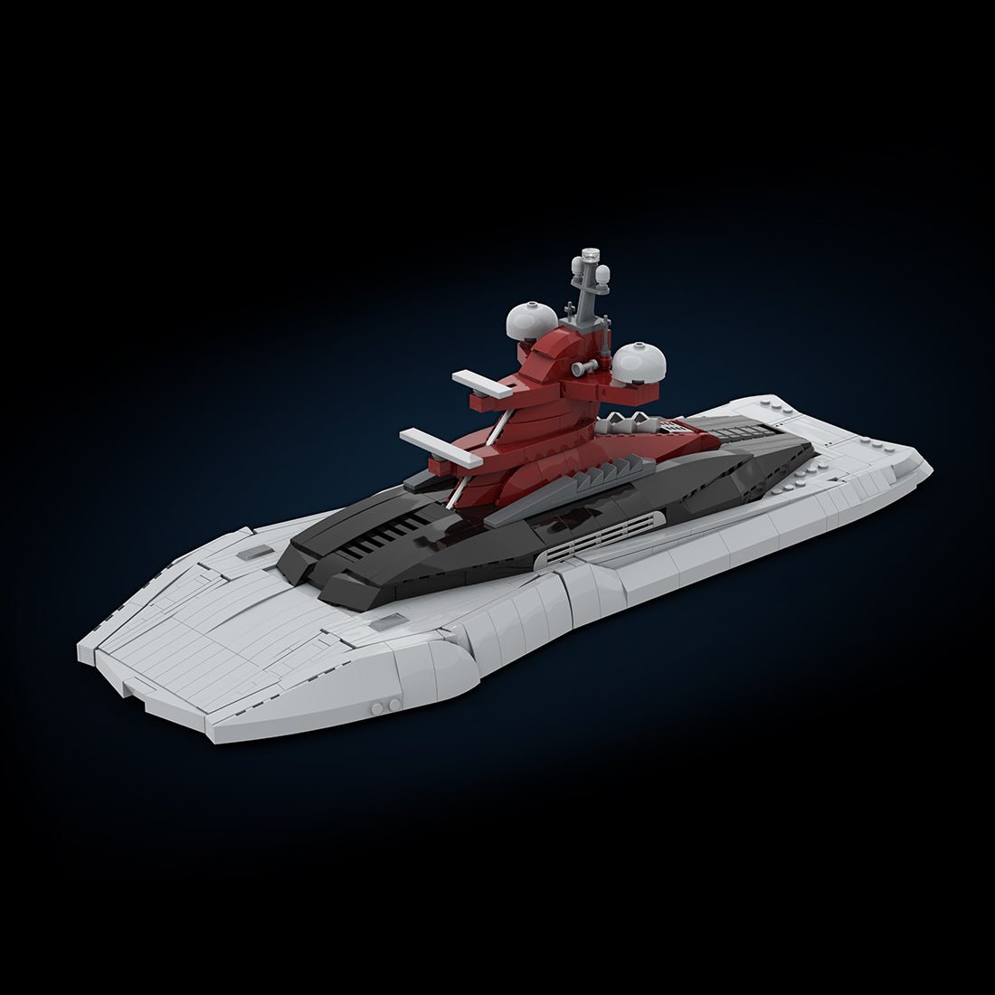 MOC - 254412 VELETTA Superyacht Part 6 Klemmbausteine - LesDiy - Klemmbausteine