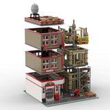 MOC-255310 Postamt & Baustellenmodul Klemmbausteine-LesDiy-Klemmbausteine