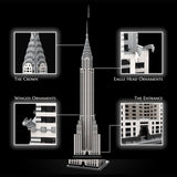 MOC - 256614 - Chrysler Building - 1/200 scale Klemmbausteine - LesDiy - Klemmbausteine