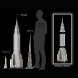 MOC - 256614 - Chrysler Building - 1/200 scale Klemmbausteine - LesDiy - Klemmbausteine