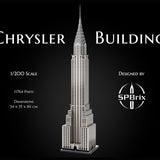 MOC - 256614 - Chrysler Building - 1/200 scale Klemmbausteine - LesDiy - Klemmbausteine