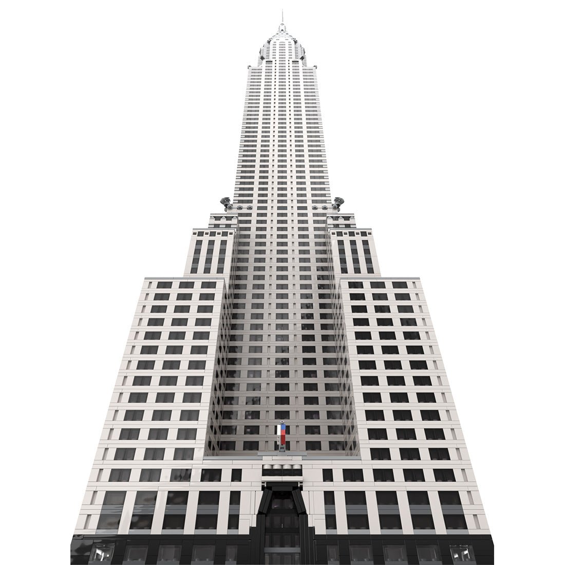 MOC - 256614 - Chrysler Building - 1/200 scale Klemmbausteine - LesDiy - Klemmbausteine