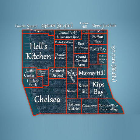 MOC - 257585 - 1/2000 Scale Manhattan - New York City Klemmbausteine - LesDiy - Klemmbausteine